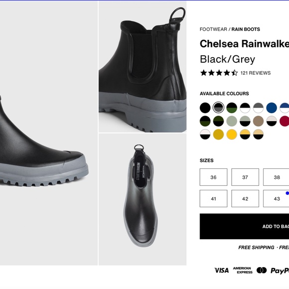 Stutterheim Chelsea Rainwalker boot - Picture 6 of 6